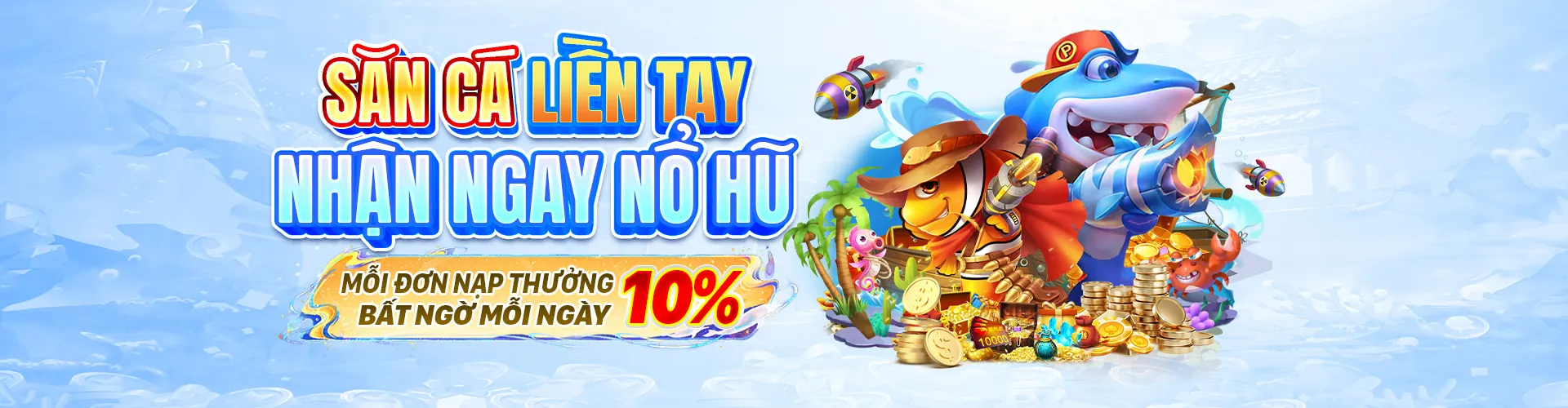 Khuyến mãi nổ hũ 2026 với biểu tượng jackpot lớn và tiền vàng